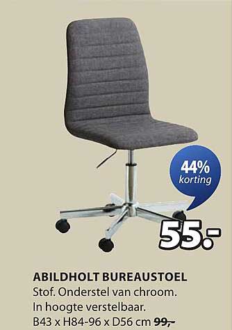 ABILDHOLT BUREAUSTOEL