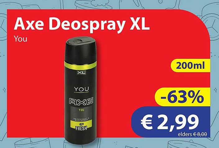 Axe Deospray XL