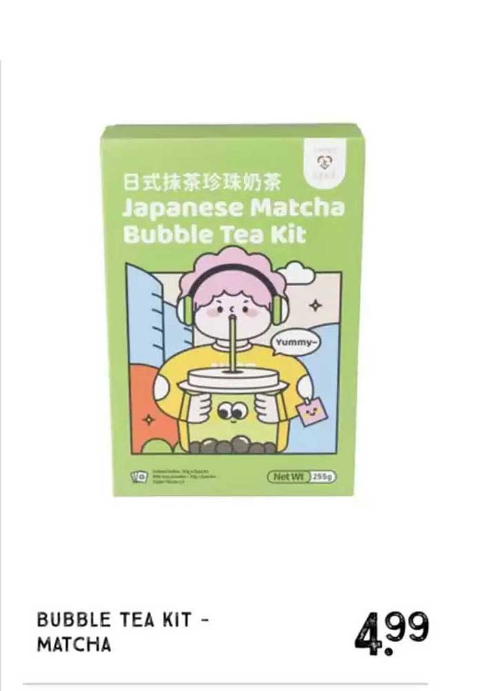 BUBBLE TEA KIT - MATCHA