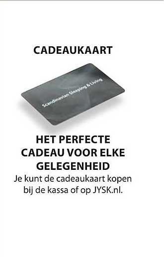 CADEAUKAART