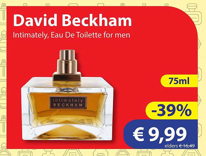 David Beckham Intimately, Eau De Toilette for men