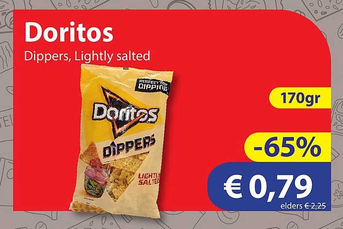 Doritos Dippers, Lightly salted