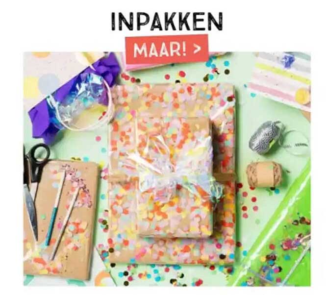 INPAKKEN MAAR!