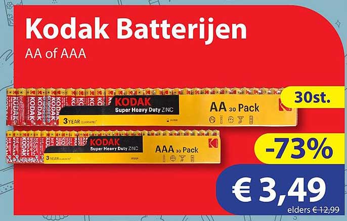 Kodak Batterijen