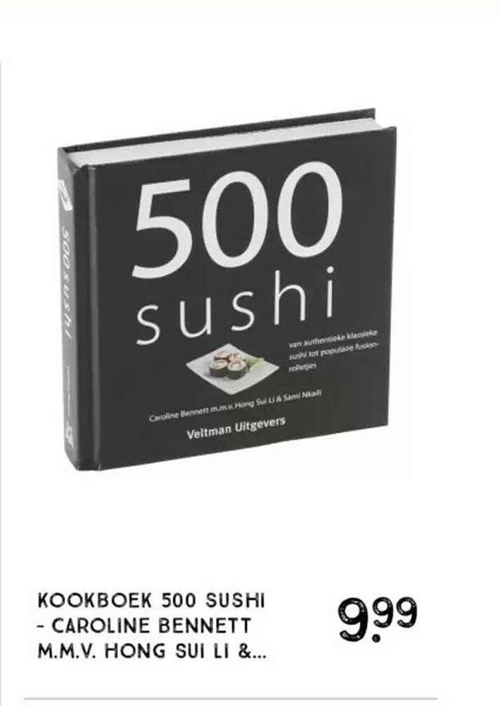 Kookboek 500 Sushi