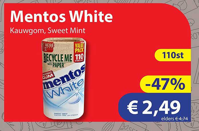 Mentos White