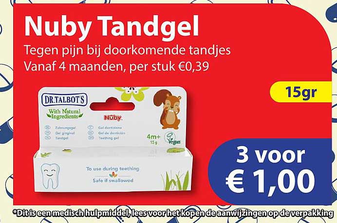 Nuby Tandgel