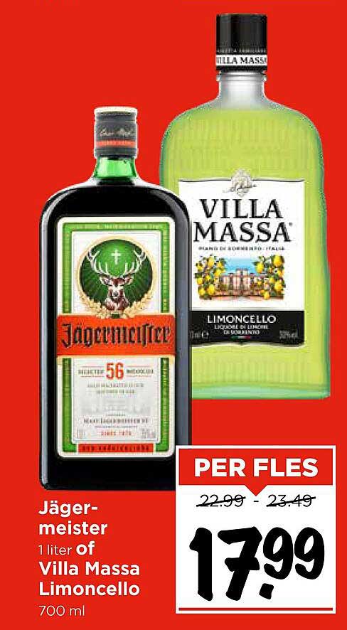 Jägermeister of Villa Massa Limoncello