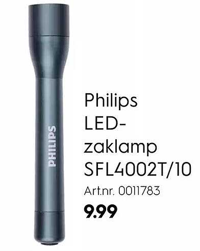 Philips LED-zaklamp SFL4002T/10