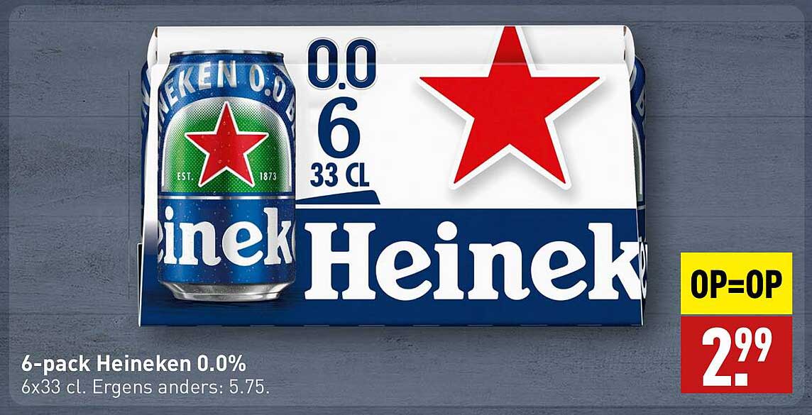 6-pack Heineken 0.0%