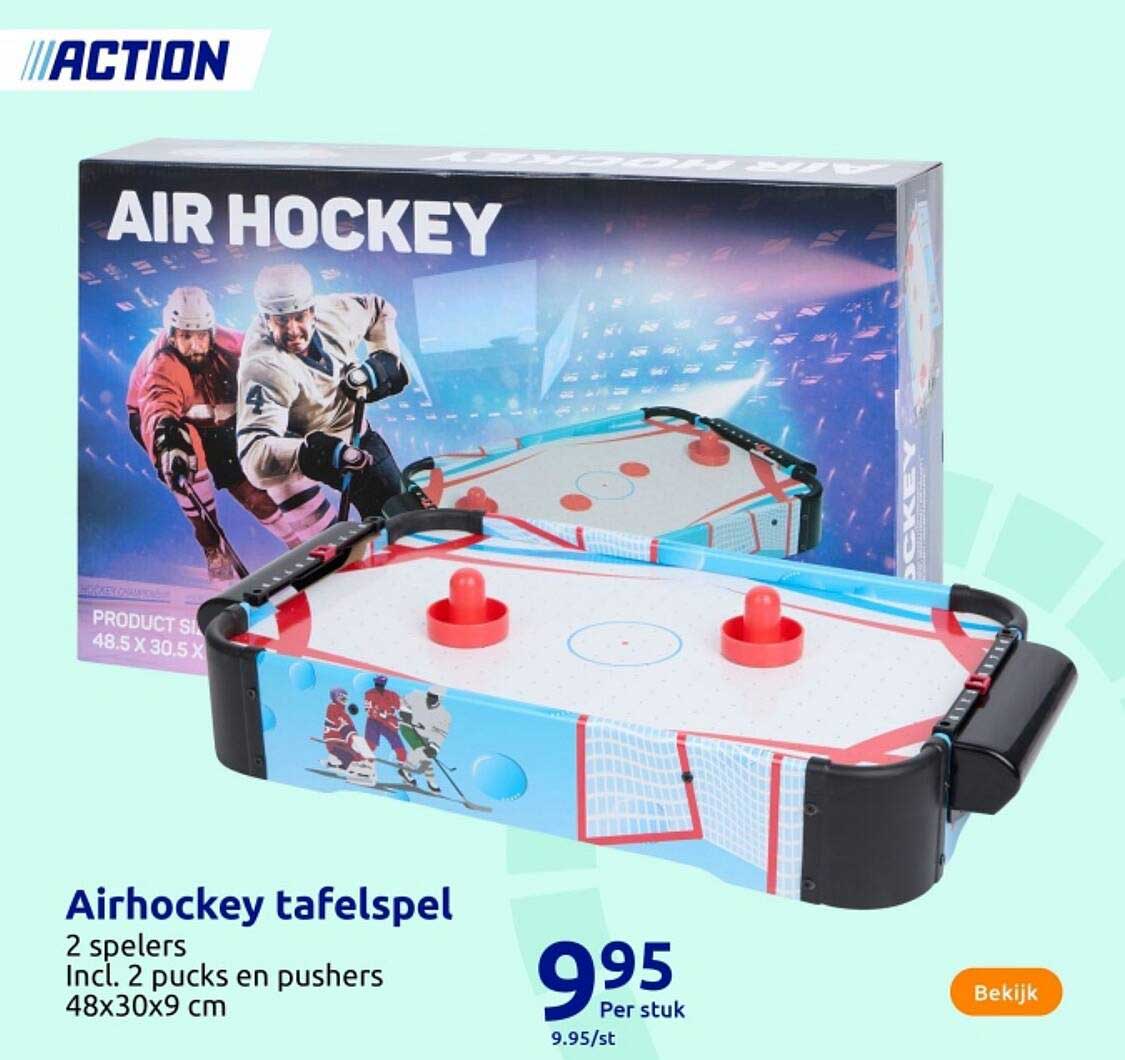 Airhockey tafelspel