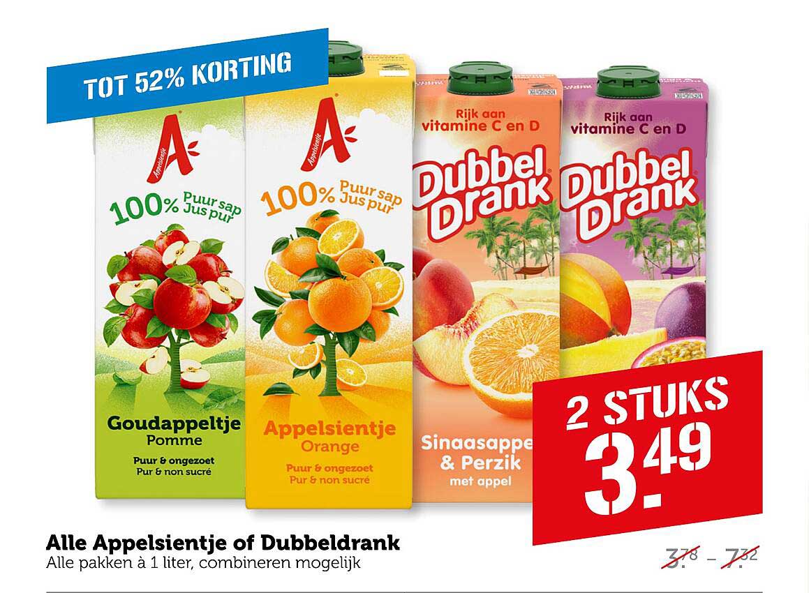 Alle Appelsientje of Dubbeldrank