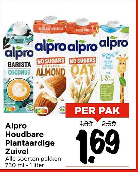 Alpro Houdbare Plantaardige Zuivel