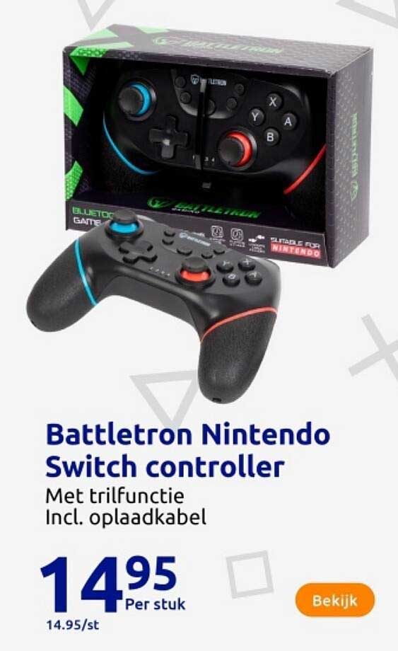 Battletron Nintendo Switch controller