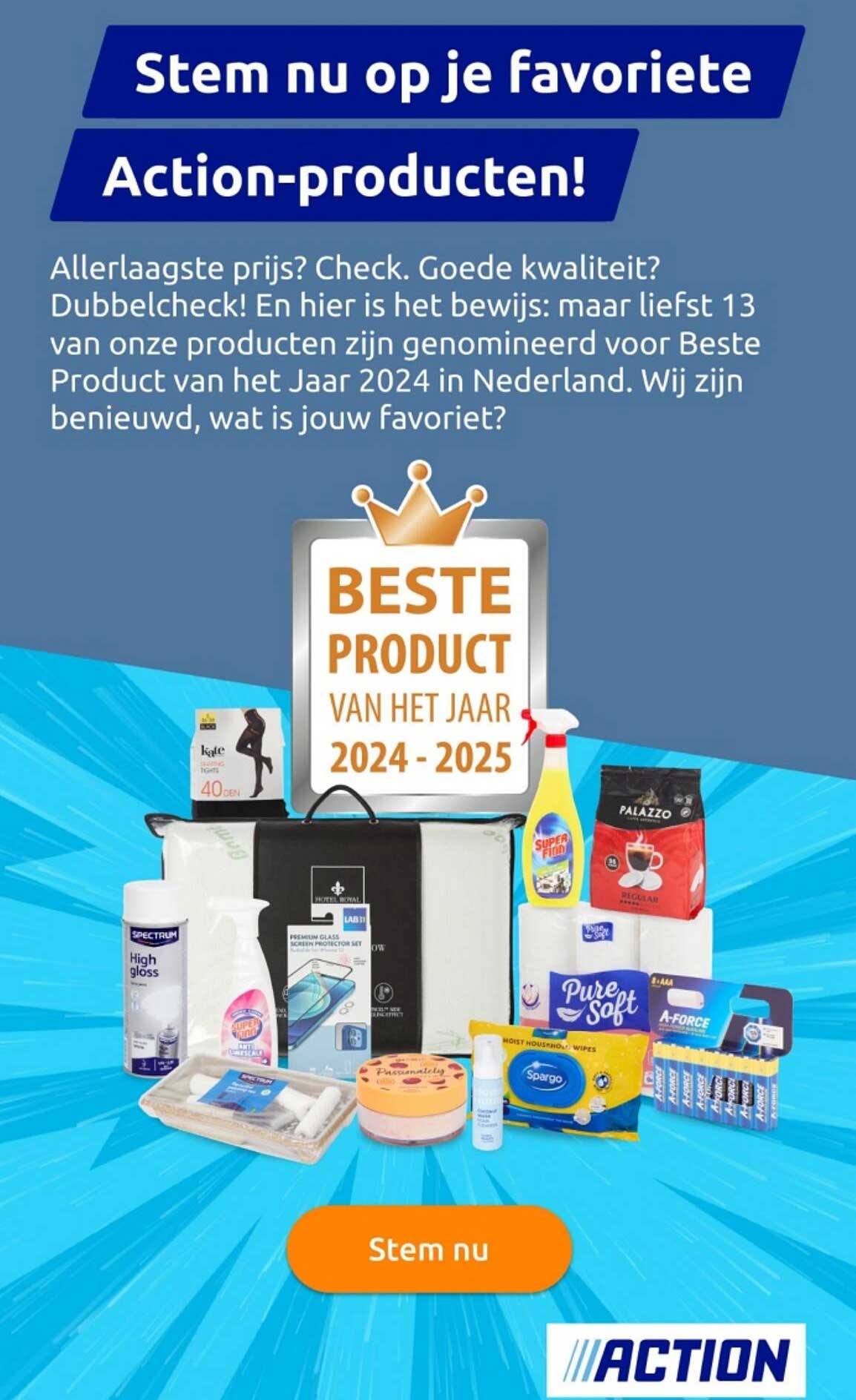 BESTE PRODUCT VAN HET JAAR 2024 - 2025