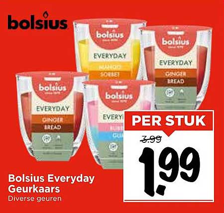 Bolsius Everyday Geurkaars