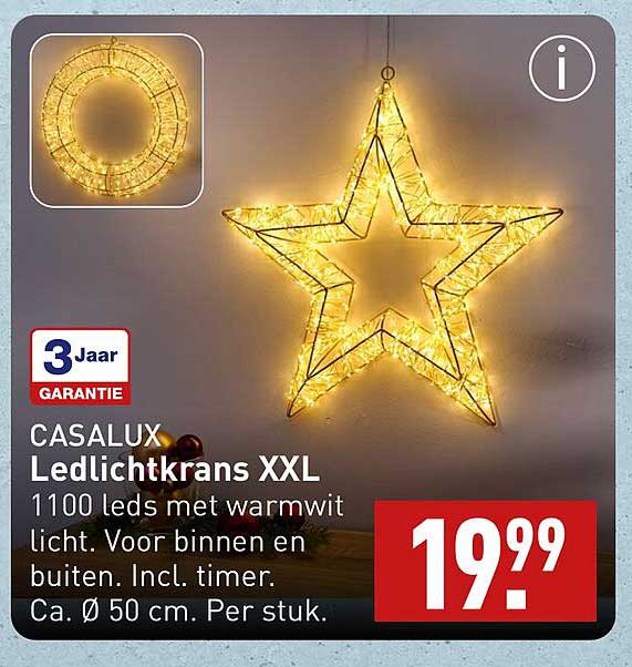 CASALUX Ledlichtkrans XXL