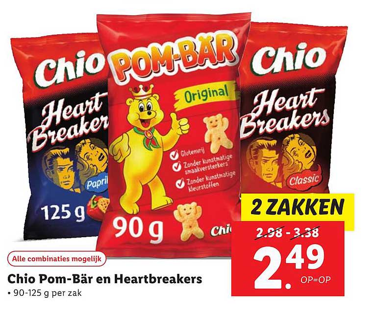 Chio Pom-Bär en Heartbreakers