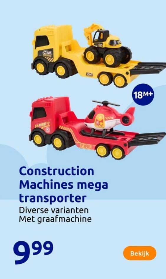 Construction Machines mega transporter