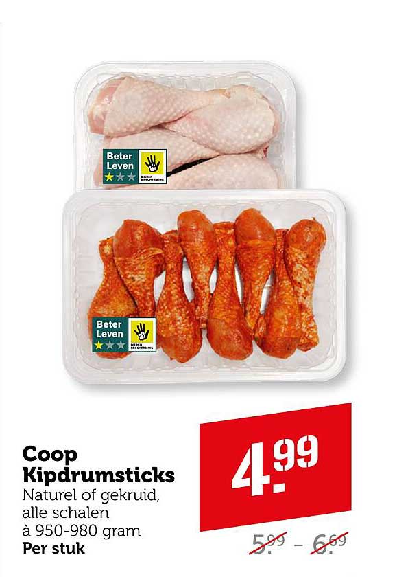 Coop Kipdrumsticks