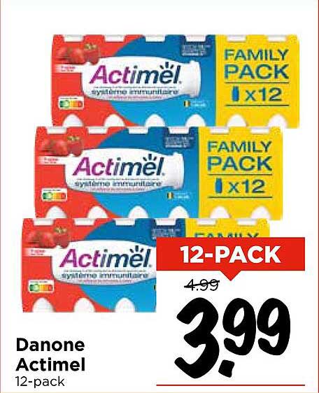 Danone Actimel 12-pack