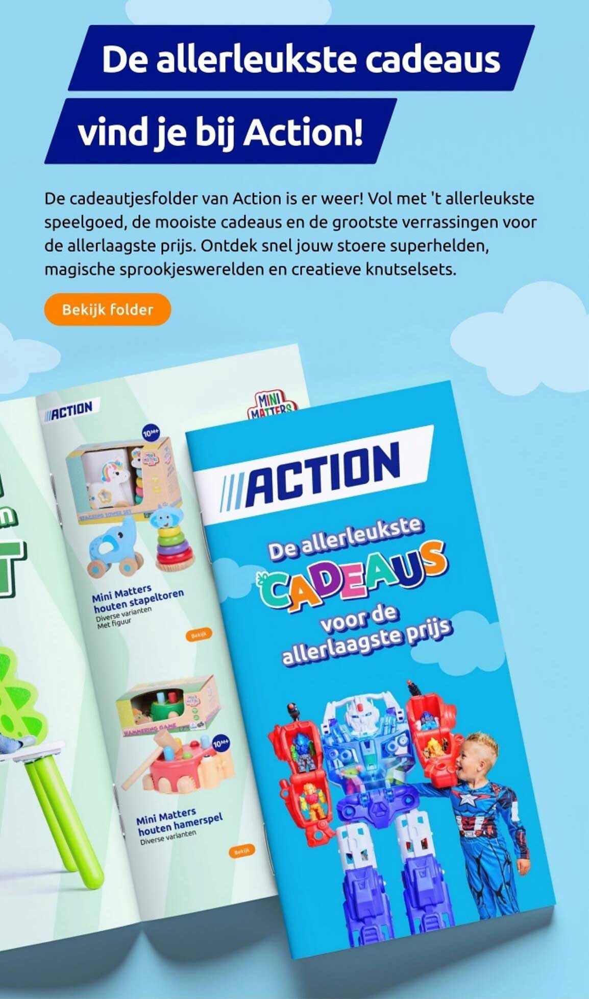 De allerleukste cadeaus vind je bij Action!