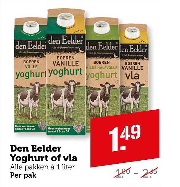 Den Eelder Yoghurt of vla