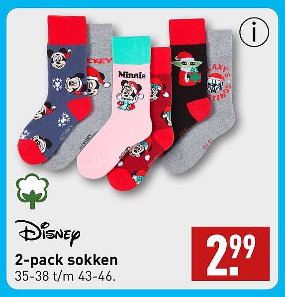 Disney 2-pack sokken