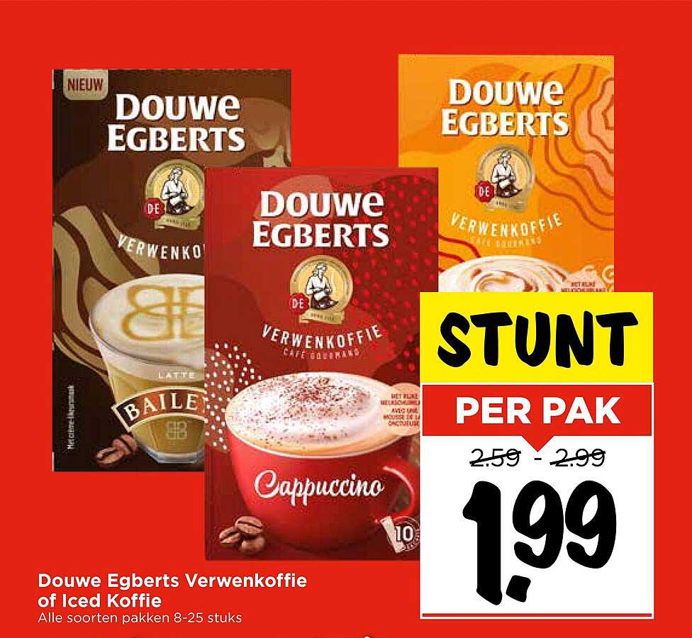 Douwe Egberts Verwenkoffie of Iced Koffie