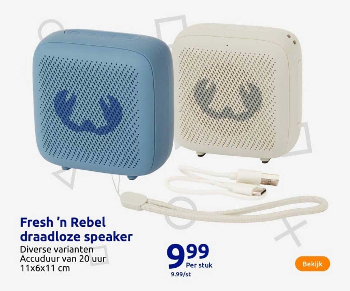 Fresh 'n Rebel draadloze speaker