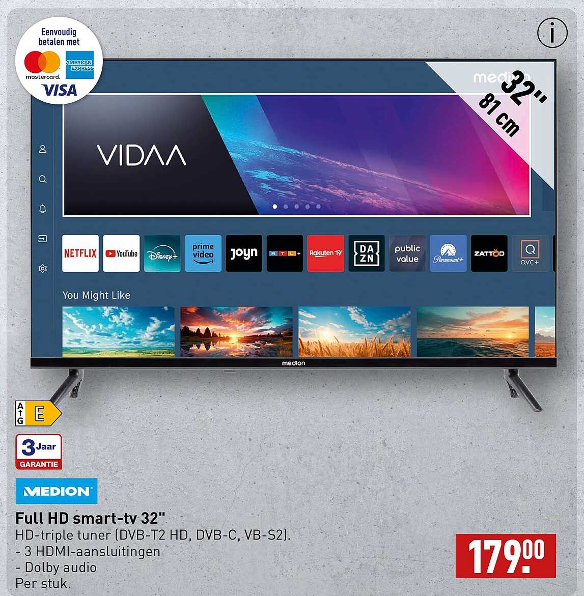 Full HD smart-tv 32''