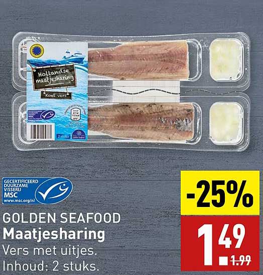 GOLDEN SEAFOOD Maatjesharing