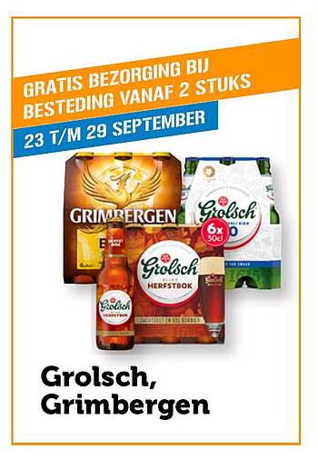 Grolsch, Grimbergen