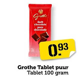 Grothe Tablet puur