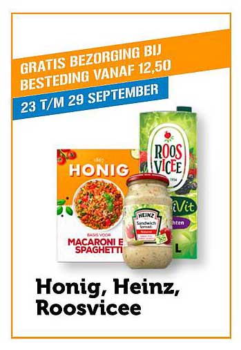 Honig, Heinz, Roosvicee