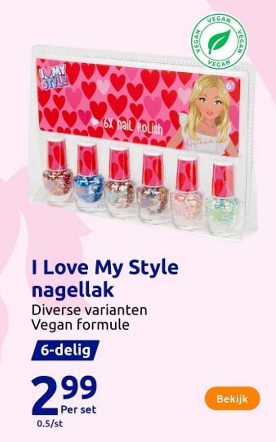 I Love My Style nagellak