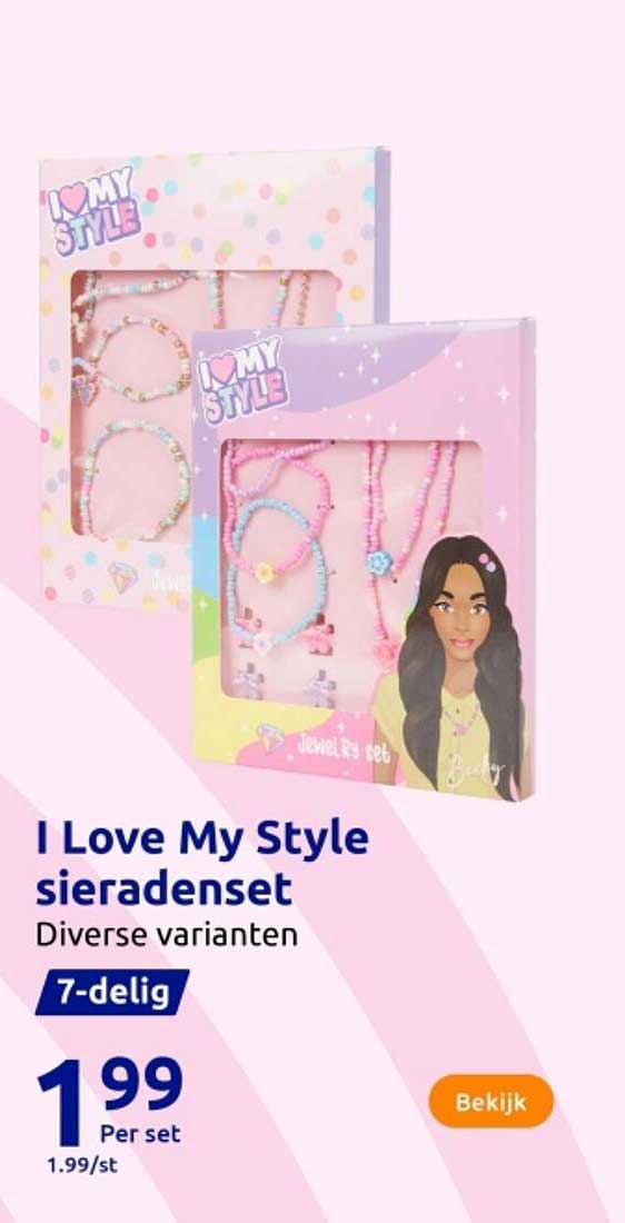 I Love My Style sieradenset