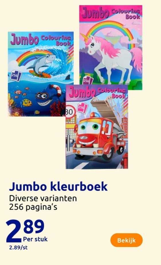 Jumbo kleurboek