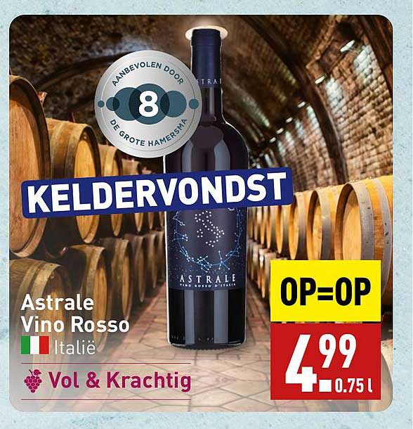 KELDERVONDST Astrale Vino Rosso