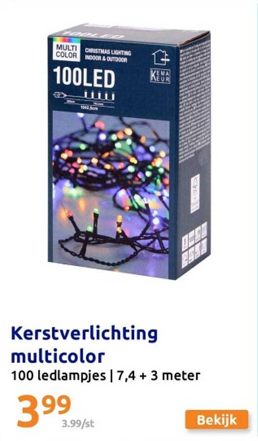 Kerstverlichting multicolor