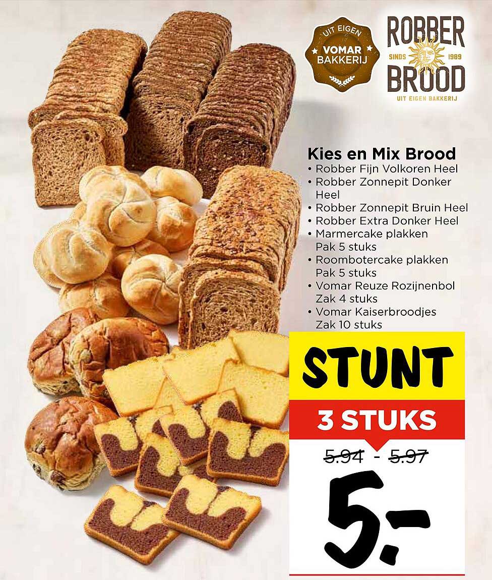 Kies en Mix Brood