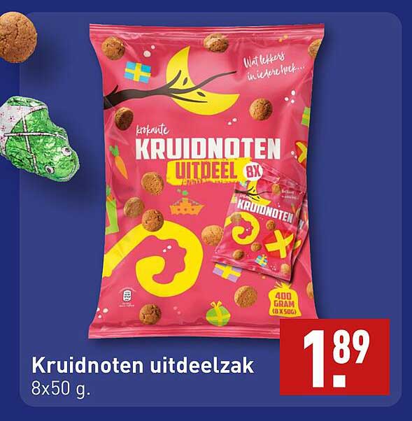 Kruidnoten uitdeelzak