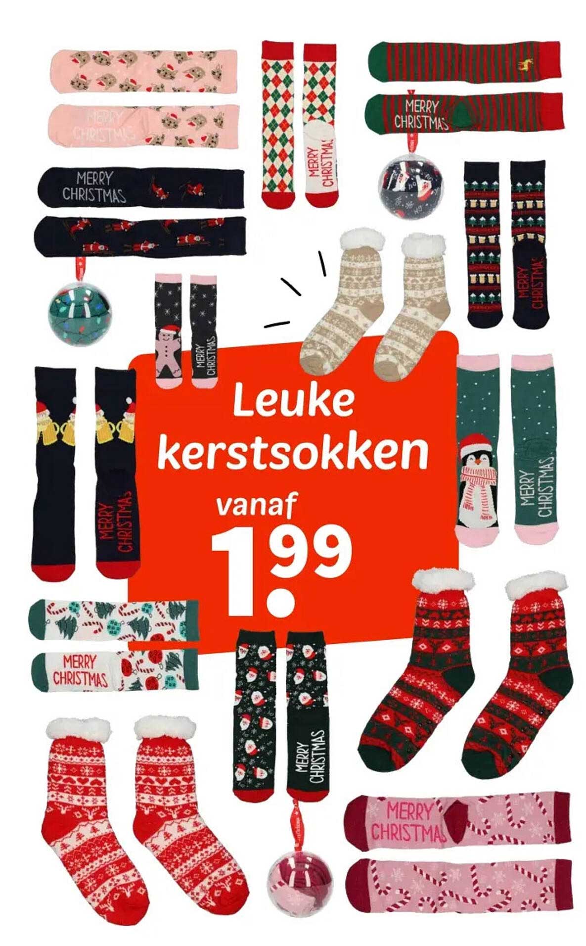 Leuke kerstsokken