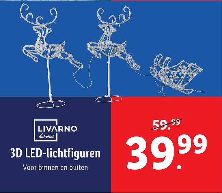 LIVARNO home 3D LED-lichtfiguren