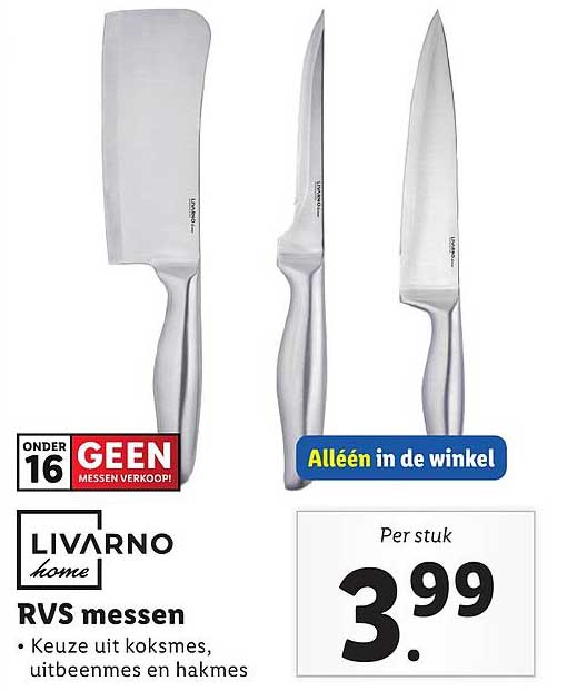 LIVARNO home RVS messen