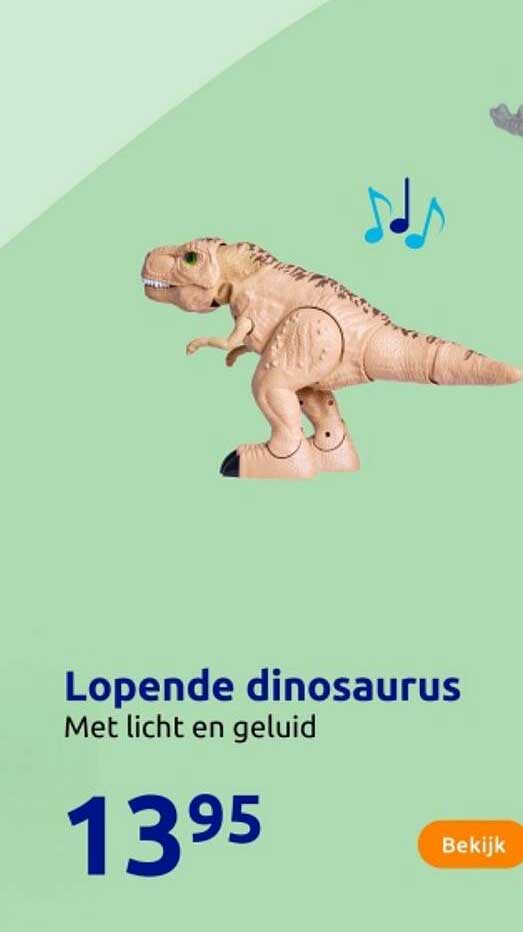 Lopende dinosaurus