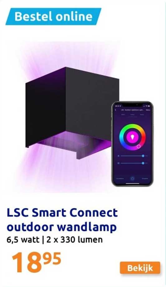 LSC Smart Connect outdoor wandlamp