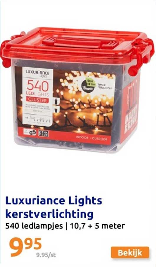 Luxuriance Lights kerstverlichting