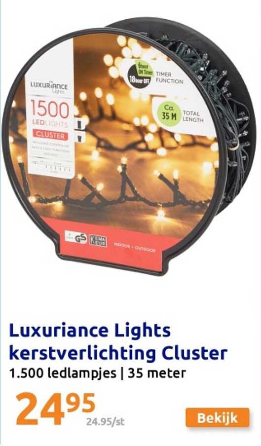 Luxuriance Lights kerstverlichting Cluster