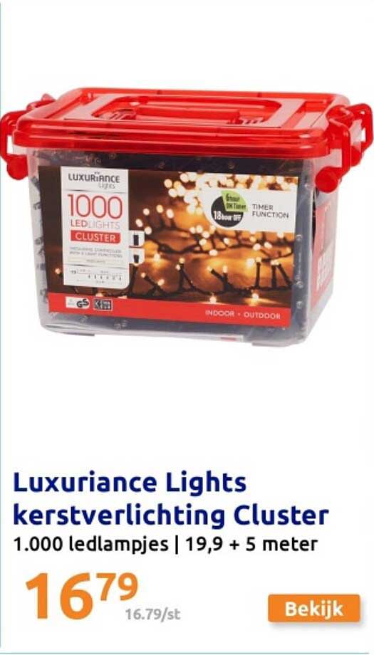 Luxuriance Lights kerstverlichting Cluster